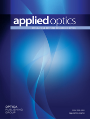 Applied Optics cover