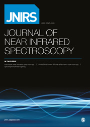 Journal of Near Infrared Spectroscopy cover