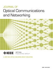 Journal of Optical Communications and Networking cover