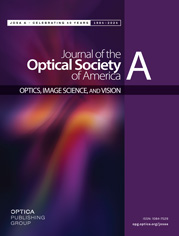 Journal of the Optical Society of America A cover